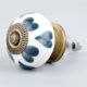 Grey Heart Ceramic Knob (1)