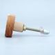 Geometric Wooden and Resin Cabinet Knob