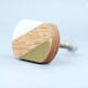 Geometric Wooden and Resin Cabinet Knob
