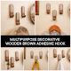 Handmade Wooden Adhesive Wall Hook