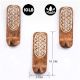Wooden Decorative Adhesive Wall Key And Towel Holder