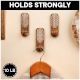 Wooden Decorative Adhesive Wall Key And Towel Holder
