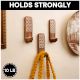 Handcrafted Wooden Adhesive Wall Hook