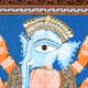 Kalighat Pattachitra Lord Ganesha Painting (144×121 cm)