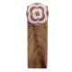2 Pieces Pink Ceramic Floral Wooden Door Stopper