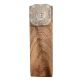 2 Pieces Light Grey Square Ceramic Wooden Door Stopper