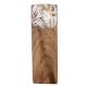 2 Pieces Golden Leaf Bird Square Ceramic Wooden Door Stopper