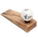 2 Pieces Golden Leaf Big Ceramic Round Wooden Door Stopper