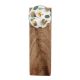 2 Pieces Imperial Flower Golden Pattern Ceramic Wooden Door Stopper