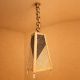 Handmade Bamboo Trapeze Hanging Lamp