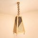 Handmade Bamboo Trapeze Hanging Lamp