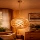 Handmade Bamboo Dome Pendant Lamp Shade