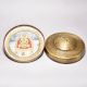 Handcrafted Brass Lord Parshvanatha Jain Gattaji Travel Box