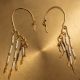 Handcrafted Metal Wire Seed Bead Ear Cuff