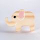 Handcrafted Pine Wood Elephant Knob