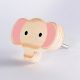 Handcrafted Pine Wood Elephant Face Knob