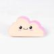 Handcrafted Pine Wood Pink Cloud Knob