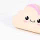 Handcrafted Pine Wood Pink Cloud Knob