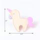 Handcrafted Pine Wood Unicorn Knob