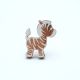 Handmade Acacia Wood Zebra Knob for Kids Furniture