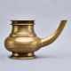 Vintage Brass Handmade Holy Water Pot for Rituals