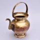 Vintage Handmade Holy Water Pot Made of Brass and Copper