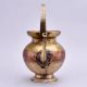 Vintage Handmade Holy Water Pot Made of Brass and Copper
