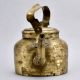 Vintage Brass Kettle with Handle from Gujarat for Decor