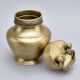 Vintage Brass Holy Water Ganga Jali Pot for Rituals