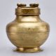 South Indian Vintage Brass Holy Ganga Jali Pot for Decor
