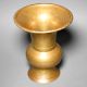 Vintage Handcrafted Brass Kolambi with Rounded Body