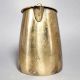 Vintage Handcrafted Brass Lidded Water Pitcher