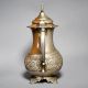 Vintage Handcrafted Copper Ornate Lidded Serving Ewer