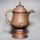 Vintage Handcrafted Copper Samovar Tea Urn with Burner