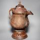Vintage Handcrafted Copper Samovar Tea Urn with Burner