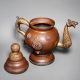 Vintage Handcrafted Copper Brass Decorative Ewer Vessel