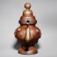 Vintage Handcrafted Copper Brass Decorative Ewer Vessel