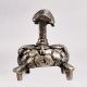 Vintage Finish Metal Bindi Box for Home Decoration