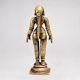 Hand Crafted Brass Standing Lady Figure in Vintage Finish
