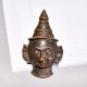 Vintage Finest Brass Lord Shiva Head Plate for Decoration