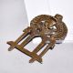 Vintage Handmade Brass Prabhavali with Cobra for Decor