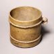 Vintage Style Brass Measurement Pot for Flower Decoration