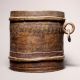 Beautifully Crafted Brass Measurement Pot in Vintage Finish