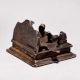 Vintage Finish Lord Shiva Brass Temple for Prayer Room