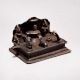 Vintage Finish Lord Shiva Brass Temple for Prayer Room