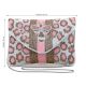 Handmade Pink & Gold Beaded Clutch Bag