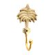 Handmade Brass Palm Tree Wall Hook for Hanging Keys