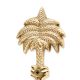 Handmade Brass Palm Tree Wall Hook for Hanging Keys