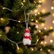 Handmade Beaded Christmas Ornaments Multicolor Set for Tree