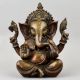 Handcrafted Brass Lord Ganesha Idol for Home Temple